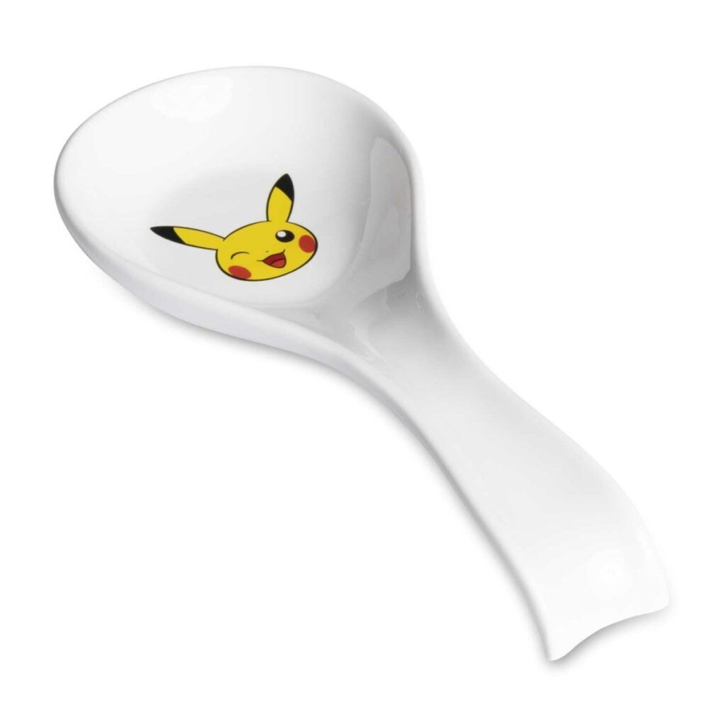 74439b8e-ca8d-5090-80a4-e91015502e8b-1024x1024-1.jpg Pikachu Kitchen Ceramic Spoon Rest - Image 1