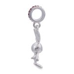 Pokémon Jewelry – Charms: Scorbunny Sterling Silver Dangle Charm - Image 4