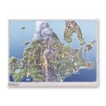 Sinnoh Pokémon Region Maps Poster - Image 2