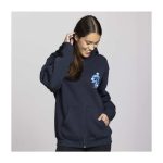 Mushroom Forest Pokémon Nature: Fall Navy Relaxed Fit Zip-Up Hoodie – Adult - Image 5