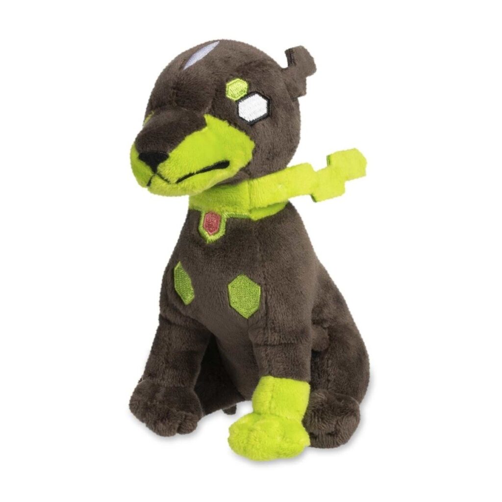 82121916-c9f3-5e73-b9b0-0d8982ec692e-1024x1024-1.jpg Zygarde (10% Forme) Sitting Cuties Plush – 6 In. - Image 1