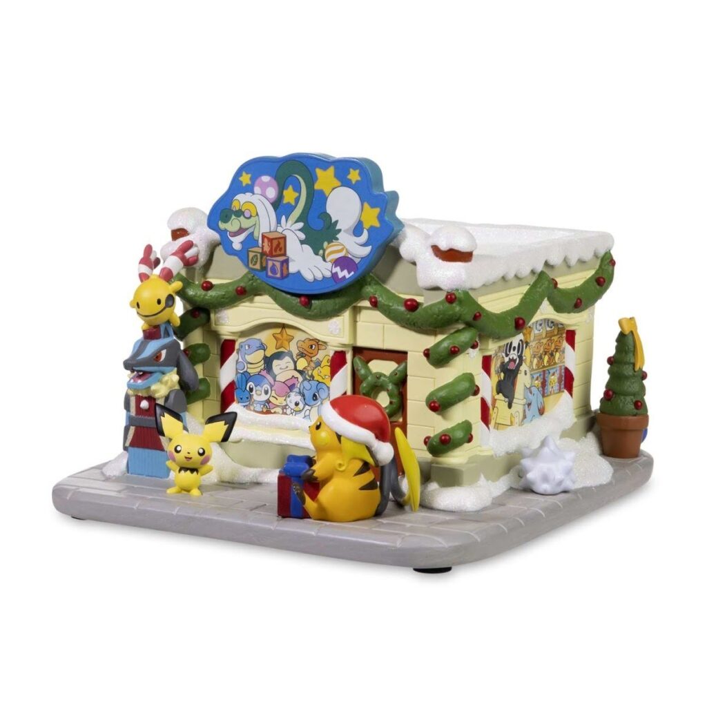 828e0755-139c-5b70-803d-195773a19afe-1024x1024-1.jpg Drampa Toy Shop Holiday Pokémon Village Figure - Image 1