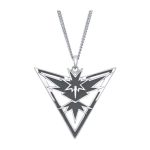 Pokémon Center × RockLove: Pokémon GO Team Instinct Sterling Silver Pendant Necklace