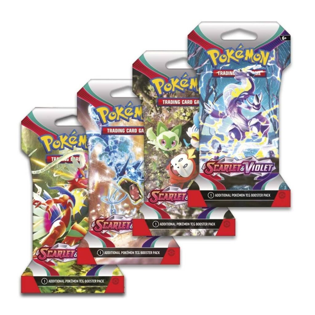 864534f5-7dfb-5375-8ebb-38142f2d129b-1024x1024-1.jpg Pokémon TCG: Scarlet & Violet Sleeved Booster Pack (10 Cards) - Image 1