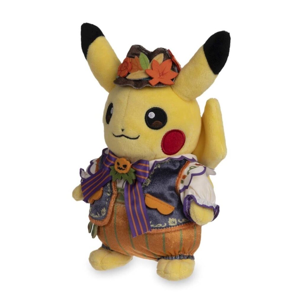 8d49ed85-f20a-538c-9af8-e554c67c556f-1024x1024-1.jpg Pikachu Pokémon Spooky Festival Plush – 8 ¾ In. - Image 1