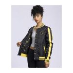 Pikachu Pokémon Jackets Black Insulated Snap-Down Jacket – Adult - Image 5