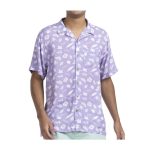 Pokémon Tropical Ditto & Pelipper Purple Tropical Shirt – Men