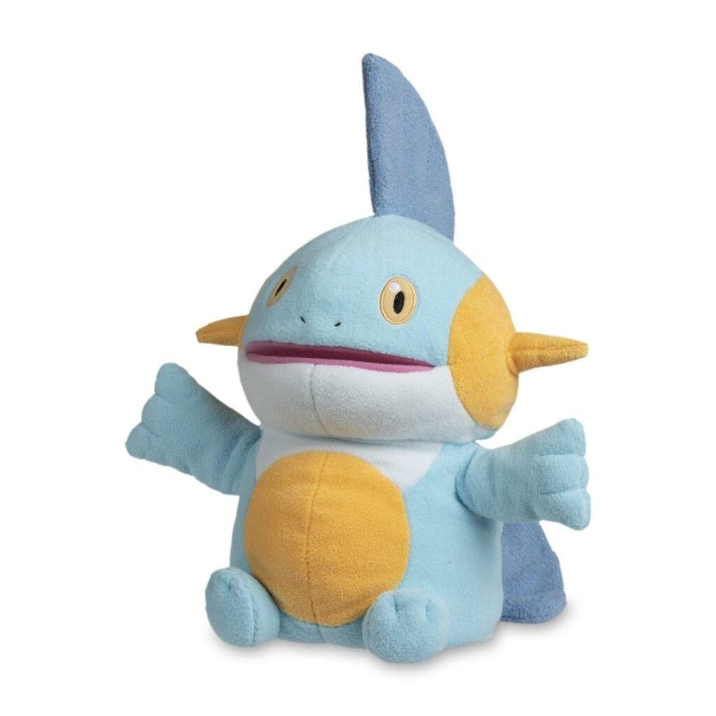 8e05ac2b-506e-5785-812d-84de87cd1185-1024x1024-1.jpg Pokémon Puppets: Marshtomp Plush Hand Puppet - Image 1