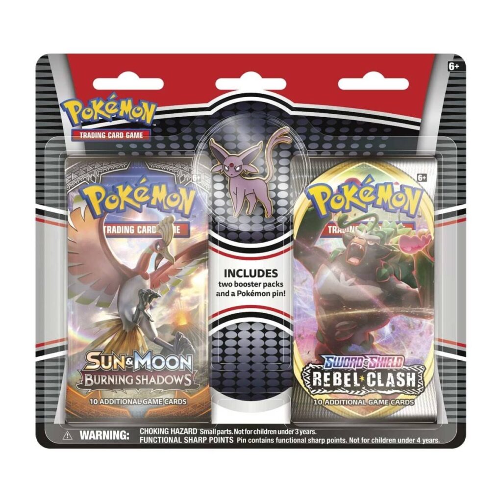 981ea9f7-c459-500d-b53c-7d1931ea39d7-1024x1024-1.jpg Pokémon TCG: 2 Booster Packs & Espeon Collector’s Pin - Image 1
