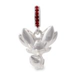 Pokémon Jewelry – Charms: Fennekin Sterling Silver Dangle Charm - Image 2