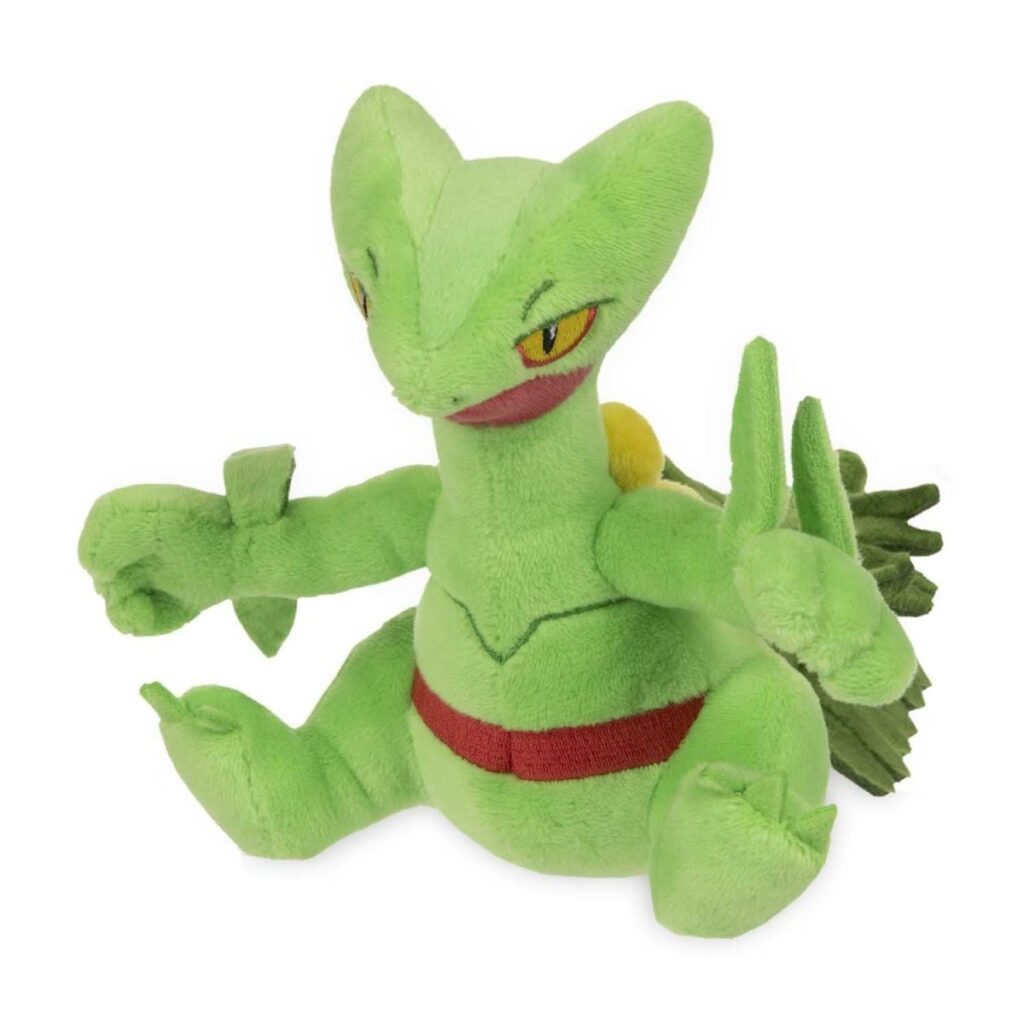 9e3b760d-d274-5848-b2a9-143ee31f18ad-1024x1024-1.jpg Sceptile Sitting Cuties Plush – 5 ½ In. - Image 1