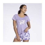 Pikachu & Sylveon Lavender Tie-Dye Lounge Shorts – Women - Image 5