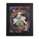 Dusclops Cinema Scares Metal Wall Art