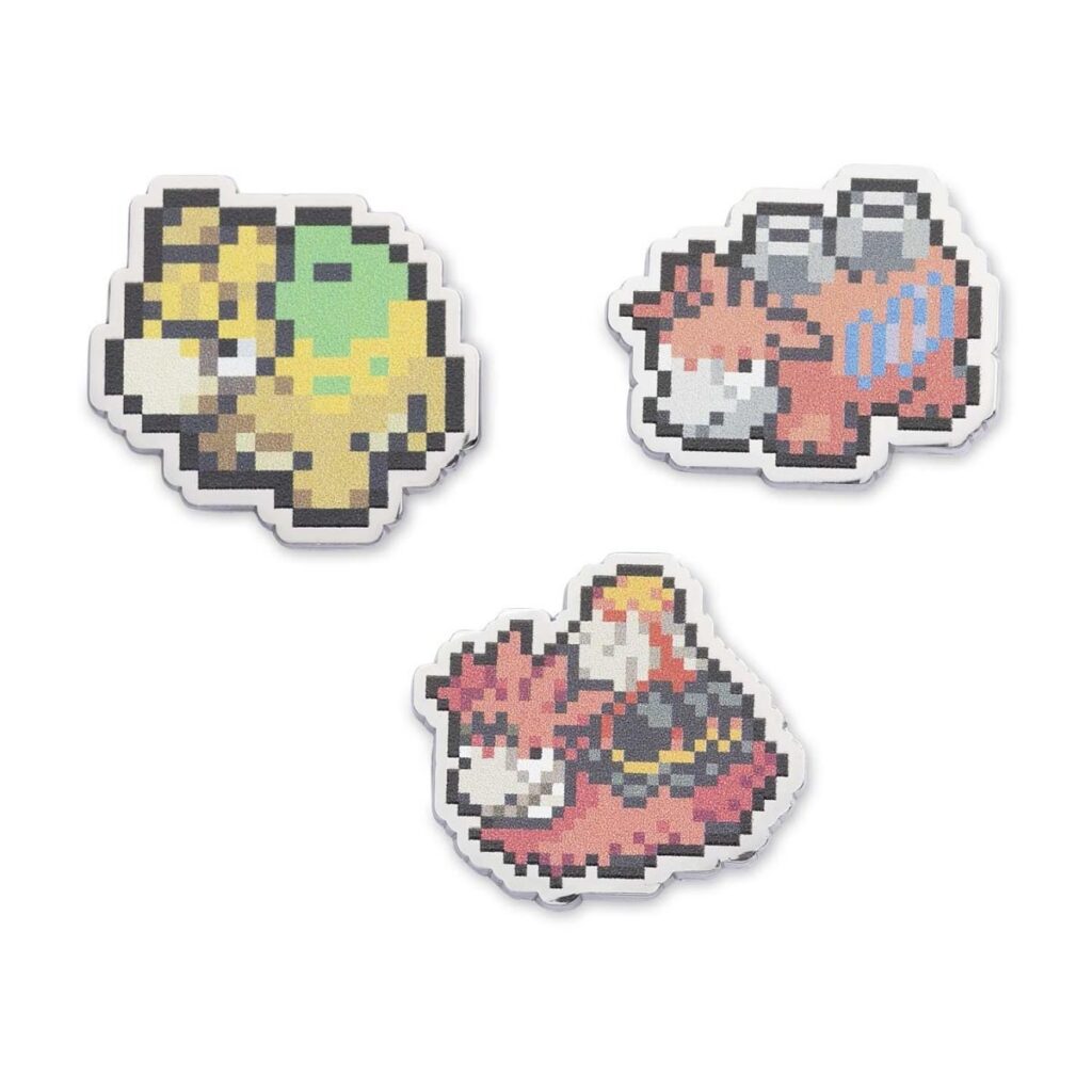 a264b9db-6a69-55e8-9075-877ace6eae4e-1024x1024-1.jpg Numel, Camerupt & Mega Camerupt Pokémon Pixel Pins (3-Pack) - Image 1