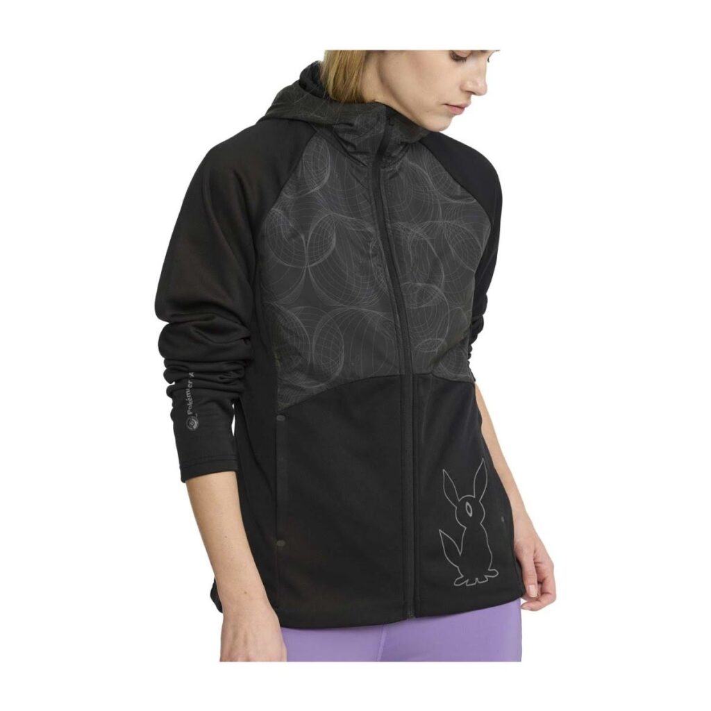 aa397c75-7813-500b-b8ee-4a10798c4796-1024x1024-1.jpg Pokémon Center × Craft: Umbreon Essence Black Jersey Hooded Jacket – Women - Image 1