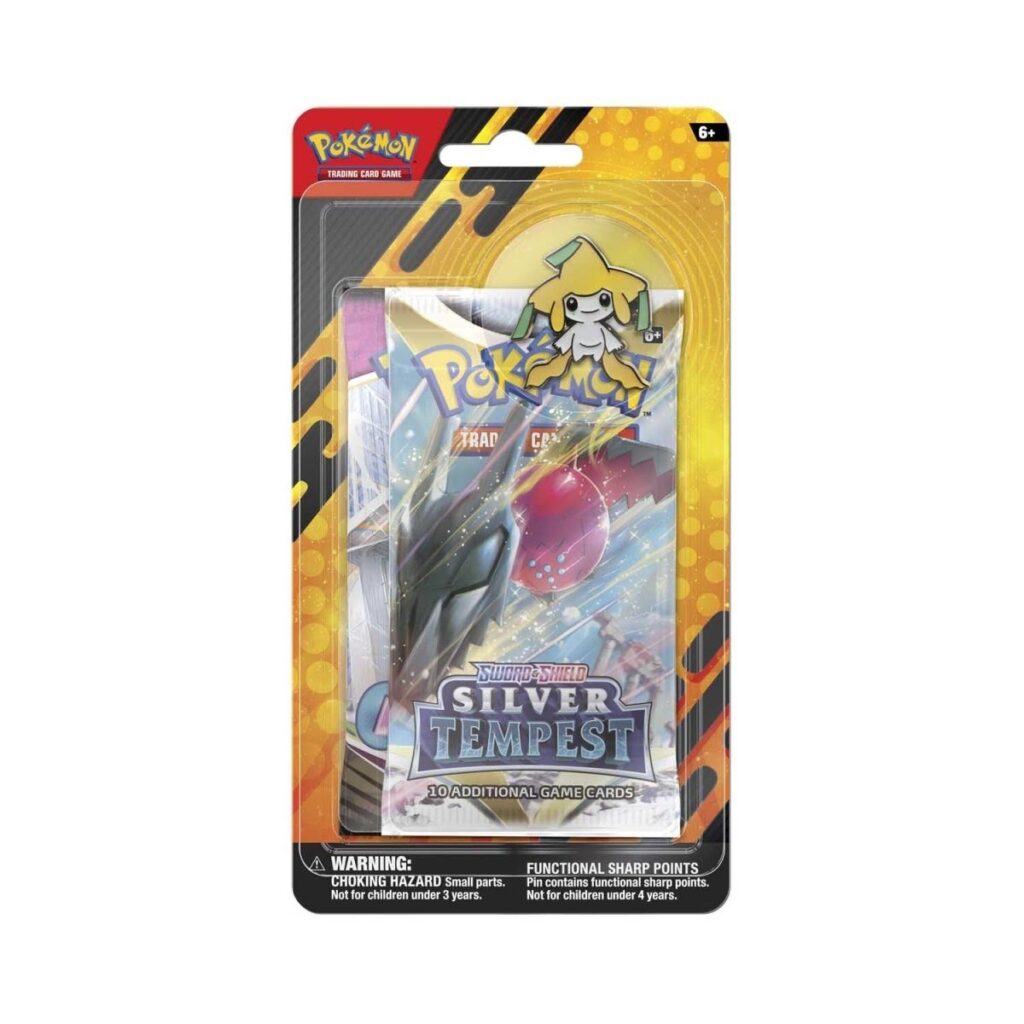 aa3e382b-c933-5f08-af84-fa66e5b25b4b-1024x1024-1.jpg Pokémon TCG: 2 Booster Packs & Jirachi Pin - Image 1