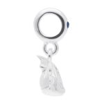 Pokémon Jewelry – Charms: Vaporeon Sterling Silver Dangle Charm - Image 3