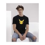 Pokémon Mood Collection: Pikachu Angry Fitted Crew Neck T-Shirt – Adult - Image 7