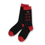 Pokémon GO Teams: Team Valor Black & Red Crew Socks (One Size-Adult) - Image 2