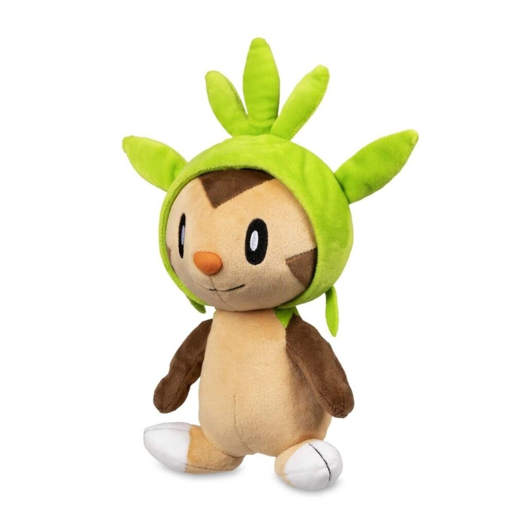 b899f477-e3a0-5b9d-b62c-aa23ddcbd296-1024x1024-1.jpg Chespin Poké Plush – 11 In. - Image 1