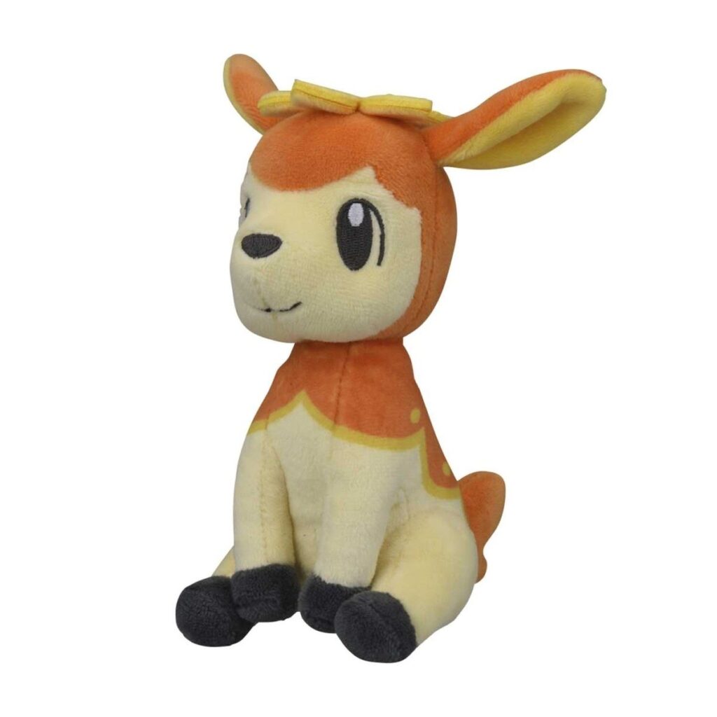 ba15278d-4ab4-5b02-ab1d-18e0ec7c0acb-1024x1024-1.jpg Deerling (Autumn Form) Sitting Cuties Plush – 5 ½ In. - Image 1