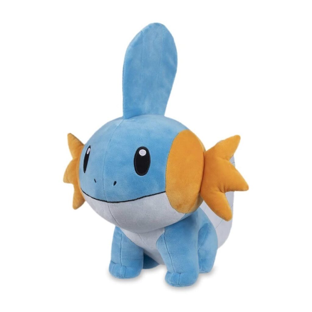bea9a862-8f82-550b-a103-05294eb2693a-1024x1024-1.jpg Mudkip Poké Plush – 17 ¼ In. - Image 1