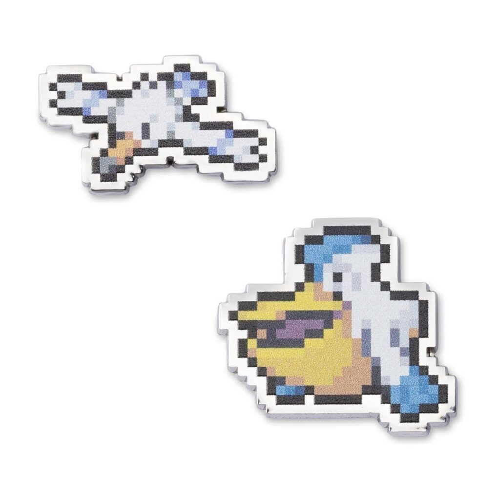 c0c78ddf-2771-5d53-b044-af82ebdde647-1024x1024-1.jpg Wingull & Pelipper Pokémon Pixel Pins (2-Pack) - Image 1