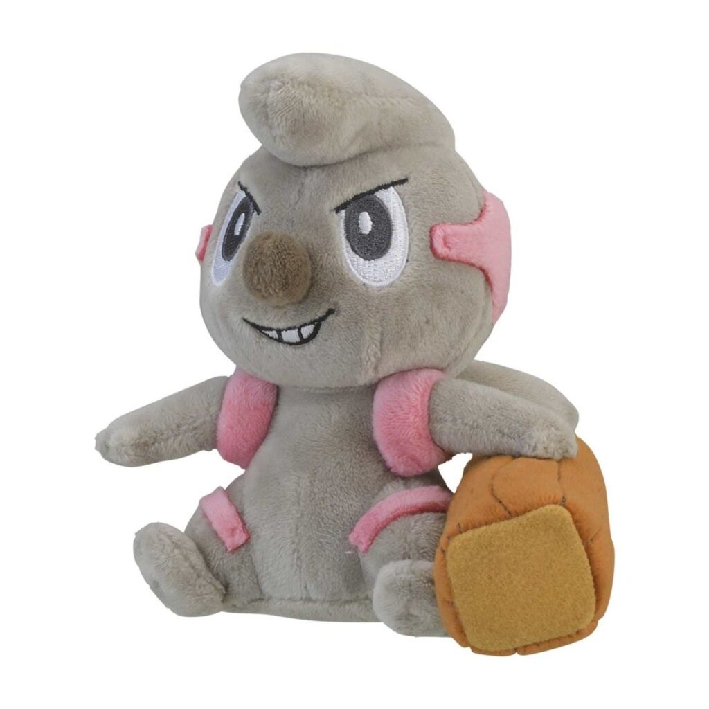 c9846a88-90ee-5c58-9bbc-a6bfc0d59e0a-1024x1024-1.jpg Timburr Sitting Cuties Plush – 5 ¼ In. - Image 1