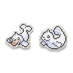 Seel & Dewgong Pokémon Pixel Pins (2-Pack)