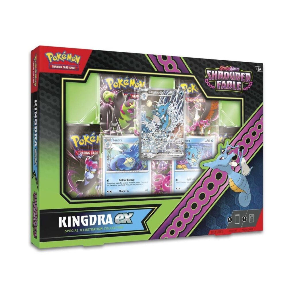 ca1fc2b1-b207-5226-a052-ee9d167b47e6-1024x1024-1.jpg Pokémon TCG: Scarlet & Violet-Shrouded Fable Kingdra ex Special Illustration Collection - Image 1