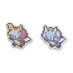 Volbeat & Illumise Pokémon Pixel Pins (2-Pack)