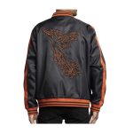Moltres Pokémon Jackets Black Snap-Down Jacket – Adult - Image 2