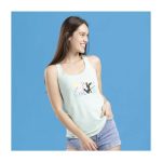 Espeon & Umbreon Summer Fun Light Green Fitted Racerback Tank Top – Women - Image 5
