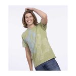 Leafeon & Glaceon Green Relaxed Fit Crew Neck T-Shirt – Adult - Image 3