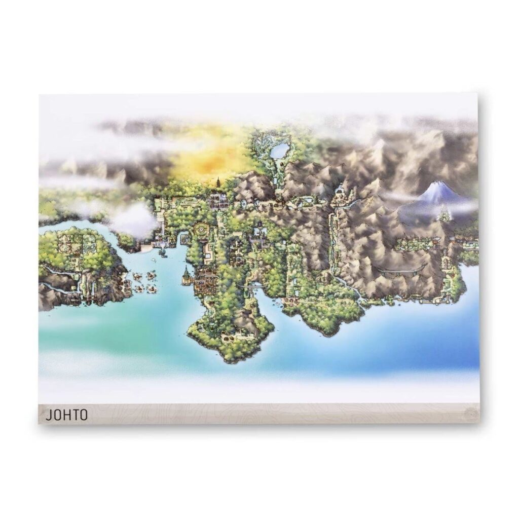 dce3d2fb-95be-5b63-99a3-88cbdf5c6aa4-1024x1024-1.jpg Johto Pokémon Region Maps Poster - Image 1