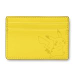 Pokémon Center × Fossil: Pikachu Yellow Leather Steven Card Case
