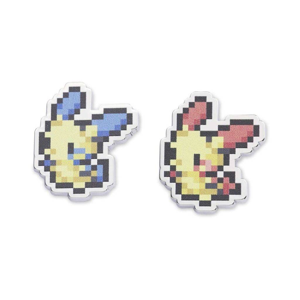 e3f5b3ba-266b-5941-a443-0ba82386c319-1024x1024-1.jpg Plusle & Minun Pokémon Pixel Pins (2-Pack) - Image 1