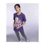Pokémon Center Lady Pokémon Trainers Purple Relaxed Fit Crew Neck T-Shirt – Adult - Image 4