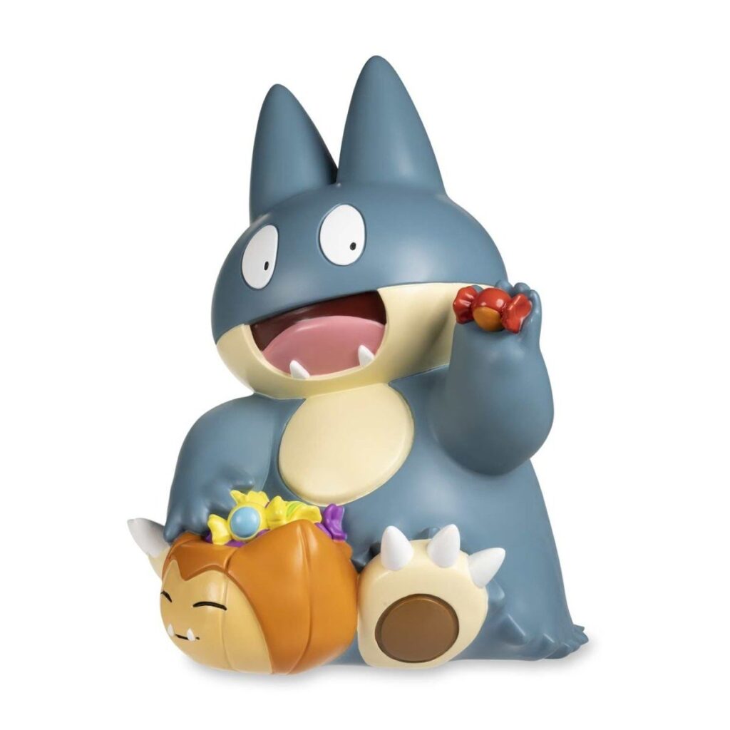 e951fe53-ee35-54ee-9947-f69c5bd22cba-1024x1024-1.jpg Munchlax Halloween Garden Statue - Image 1