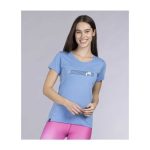 Pikachu Pokémon Active Blue Performance T-Shirt – Women - Image 4