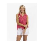 Pokémon Tropical Pikachu & Friends Boat Day Sleeveless Tropical Shirt – Women - Image 3