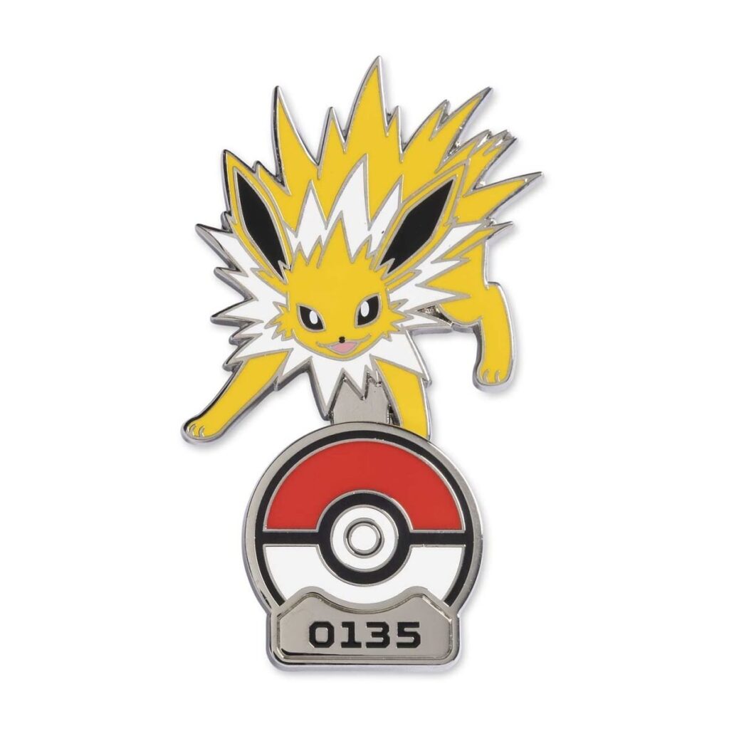 ef6c0d6a-49ed-5981-971d-b4a9770baa3a-1024x1024-1.jpg Pokémon Gallery Pins: Jolteon Standing Pin - Image 1