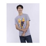 Lance Pokémon Trainers Heather Gray Relaxed Fit Crew Neck T-Shirt – Adult - Image 5