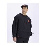 Team Rocket HQ Collection Black Pullover Anorak Jacket – Adult - Image 3