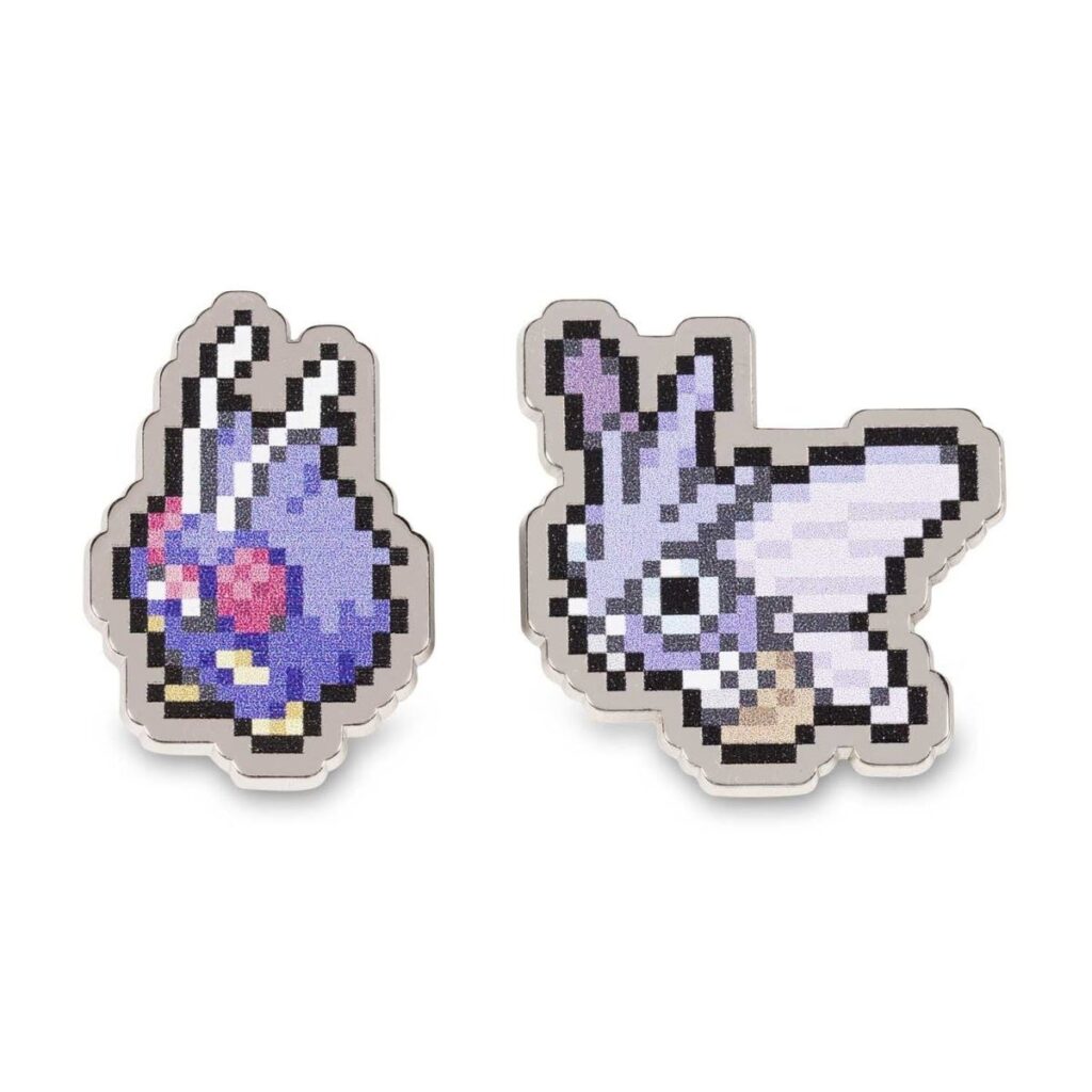 f7ff186f-450d-5d73-9cb5-99a4aeea51b2-1024x1024-1.jpg Venonat & Venomoth Pokémon Pixel Pins (2-Pack) - Image 1