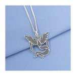 Pokémon Center × RockLove: Pokémon GO Team Mystic Sterling Silver Pendant Necklace - Image 6
