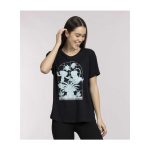 Exeggutor & Friends Pokémon Nature: Spring Black Crew Neck T-Shirt – Women - Image 3