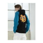 Mega Charizard Y Black Zip-Up Hoodie – Adult - Image 6
