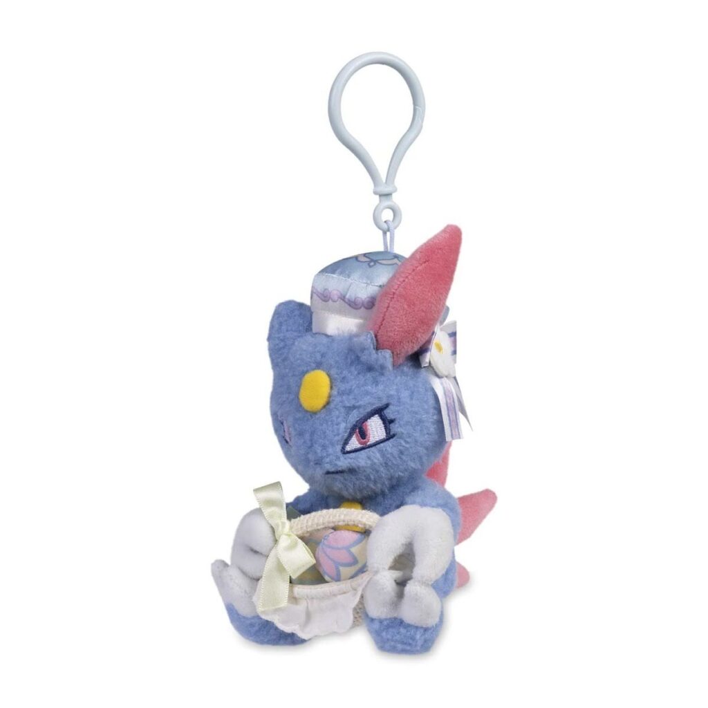 fbb9bde8-8d11-5dbb-aa52-5dd6740824f9-1024x1024-1.jpg Sneasel Fancy Spring Plush Key Chain - Image 1