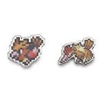 Spearow & Fearow Pokémon Pixel Pins (2-Pack)